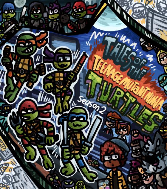 tales of the tmnt fanart