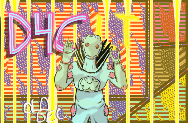 D4C LOVE TRAIN’s flag