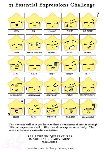 Facial expression for Skylar!
