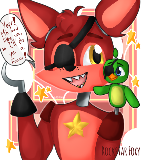 Rockstar Foxy -- Fnaf 6