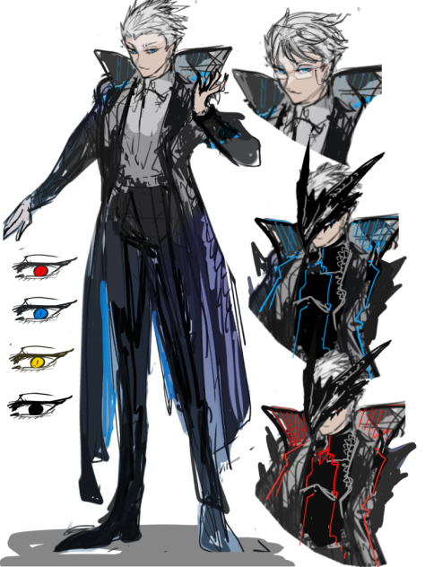 ゼロ　人間体設定イラスト