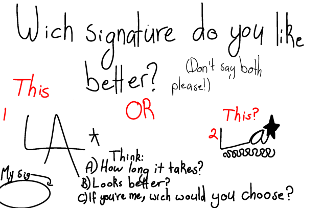 Wich Sig Do You Like Better