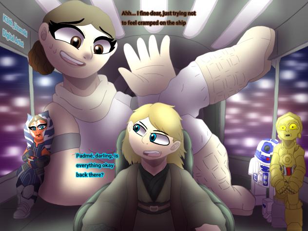 Padmé's secret mission;