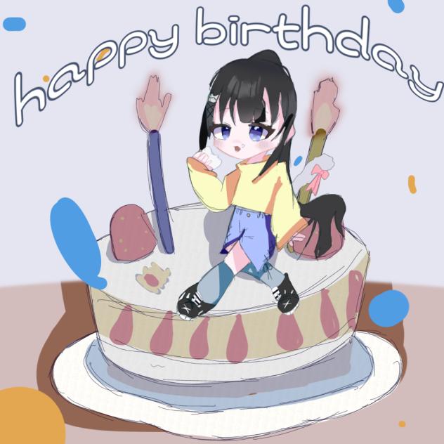 🍣🎂happy birthday 🎁🐱