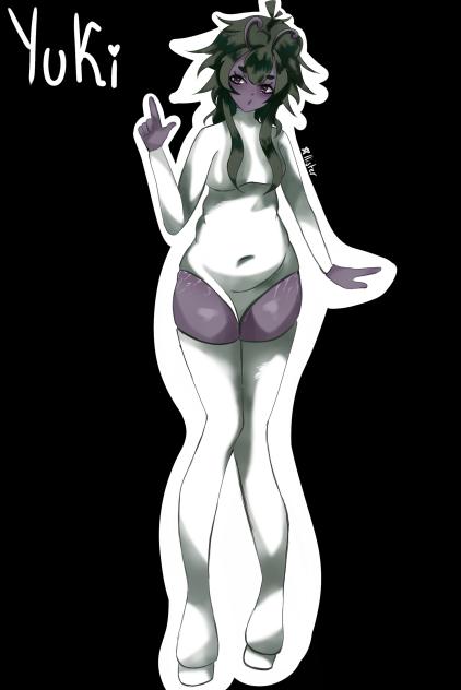 YUKI IS AN ALIEN AND SHE IS KINDA SPACEY