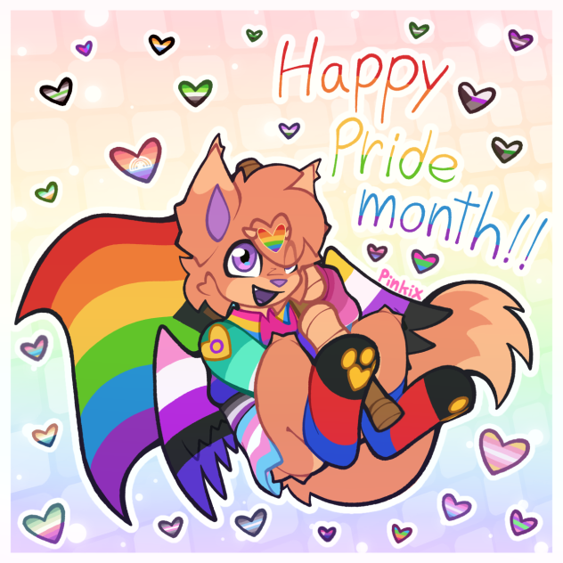 Happy Pride Month ❤️🧡💛💚🩵💙💜🩷