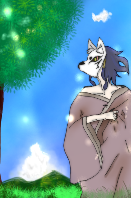 夏にて