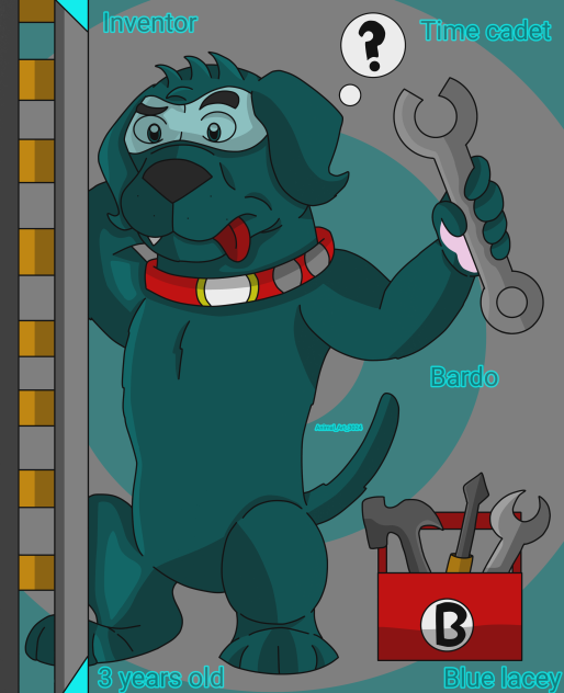 Bardo fixing a machine