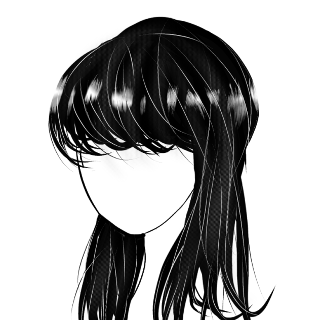 Cabelo estilo Mangá - ibisPaint
