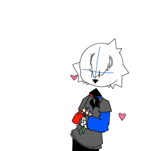 draw urself or clock as human