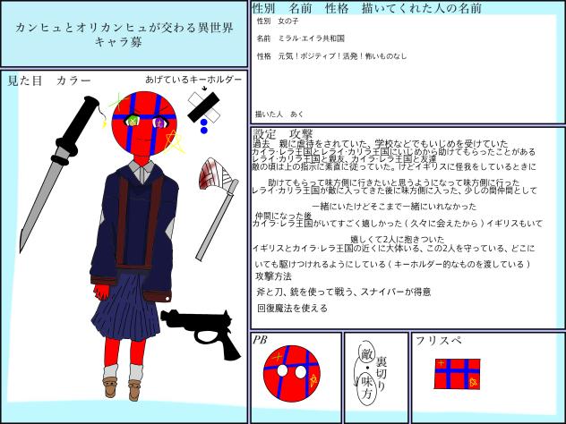 #カンヒュとオリカンヒュが交わる異世界（2）