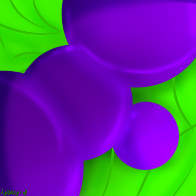 A berry I think or a grape 🍇 idk