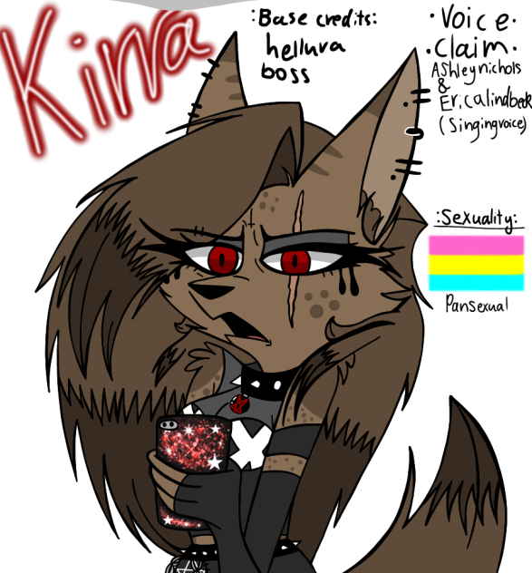 My hazbin hotel oc kirra