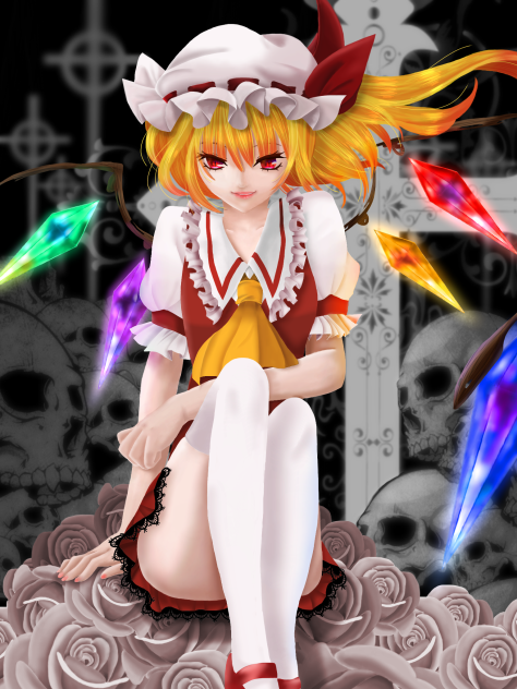 友達のリクエストでフランちゃん描いてみた