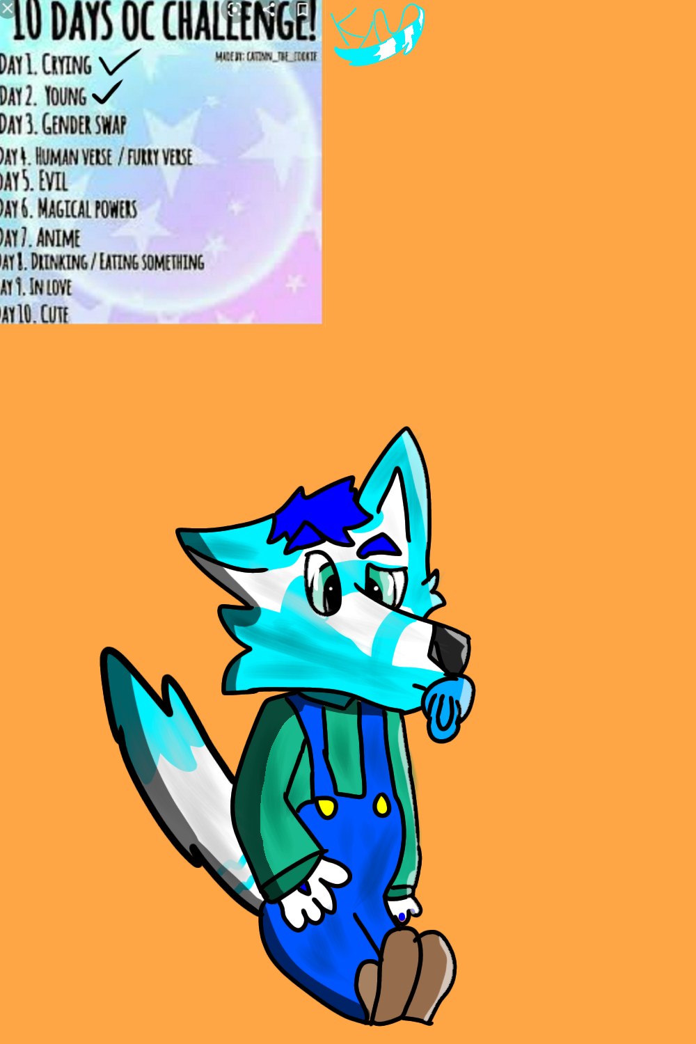 Day 2 oc challenge. - ibisPaint