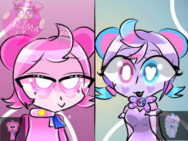 Cuuuute vee ocs🩷🩵🤩