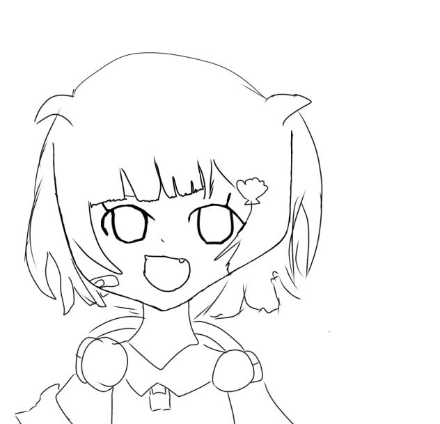 音ノ瀬らこちゃんの塗り絵配布！！