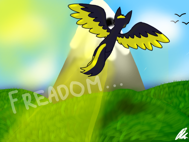 free as a bird - ibisPaint