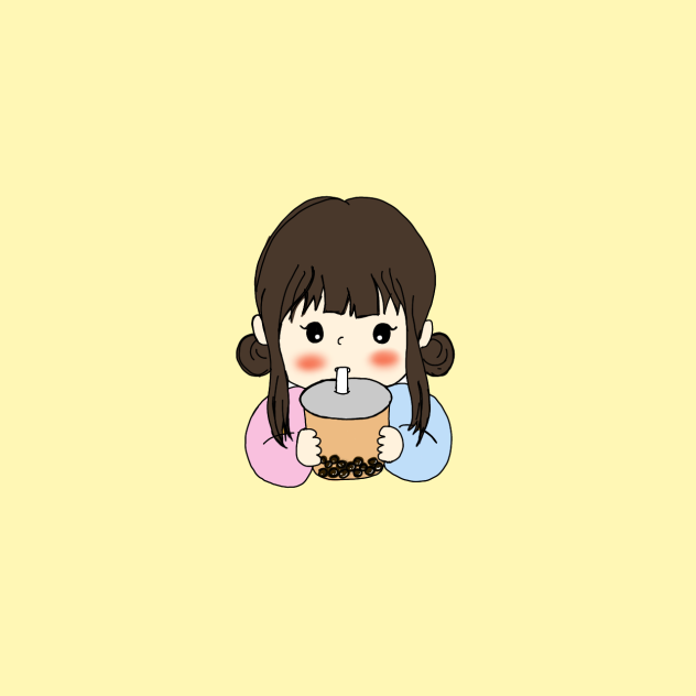 Milk tea🧋 - ibisPaint