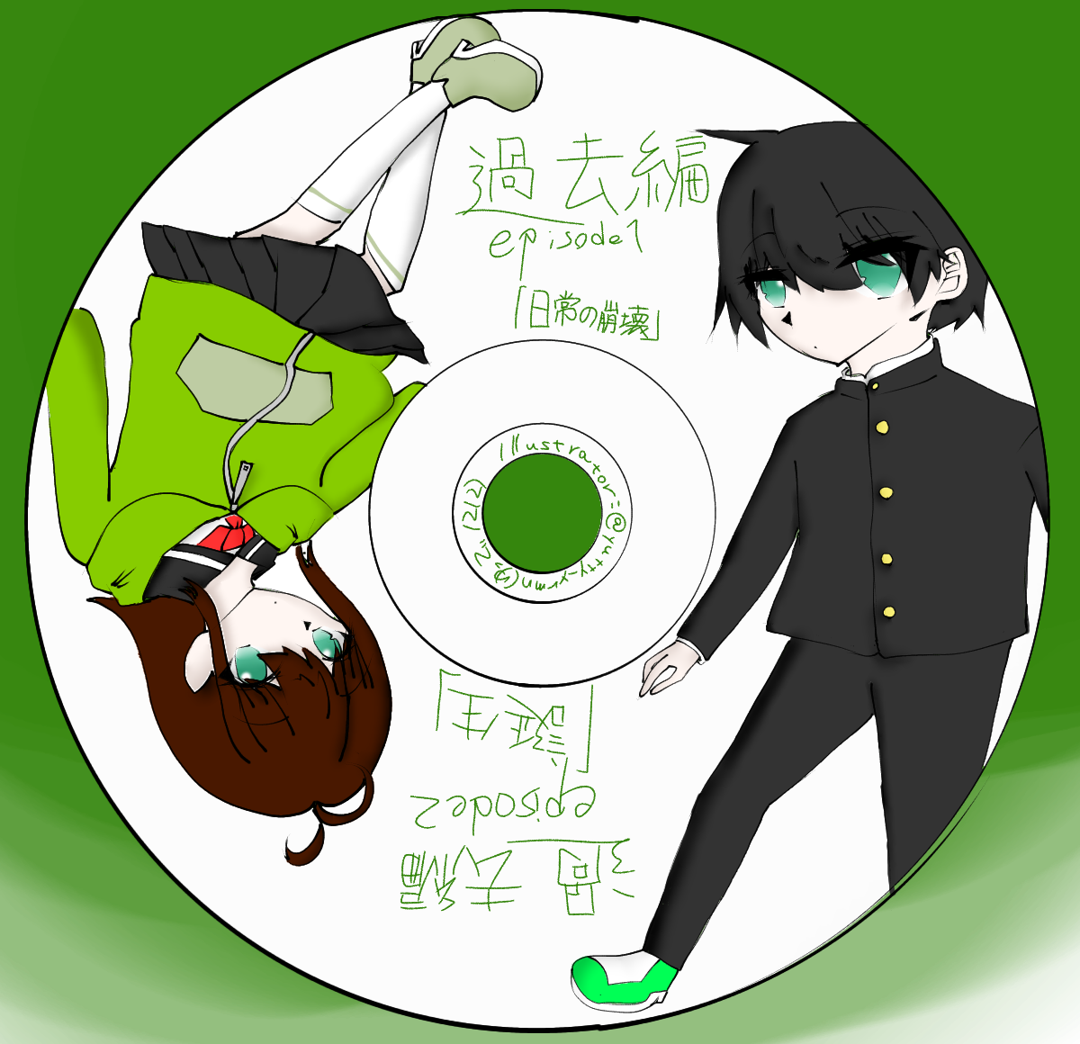 ヤルミナ ナツハク ナツ ハック 過去編 Ibispaint