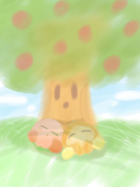 おやすみカービィ&ワドルディ