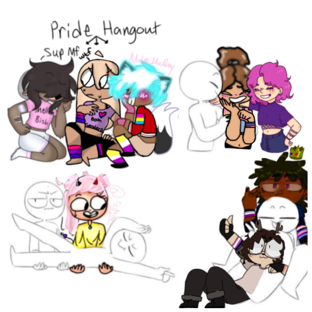 Join us both LGBTQ+ and Straight ppl❤️