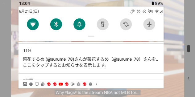 スマホのスクショ