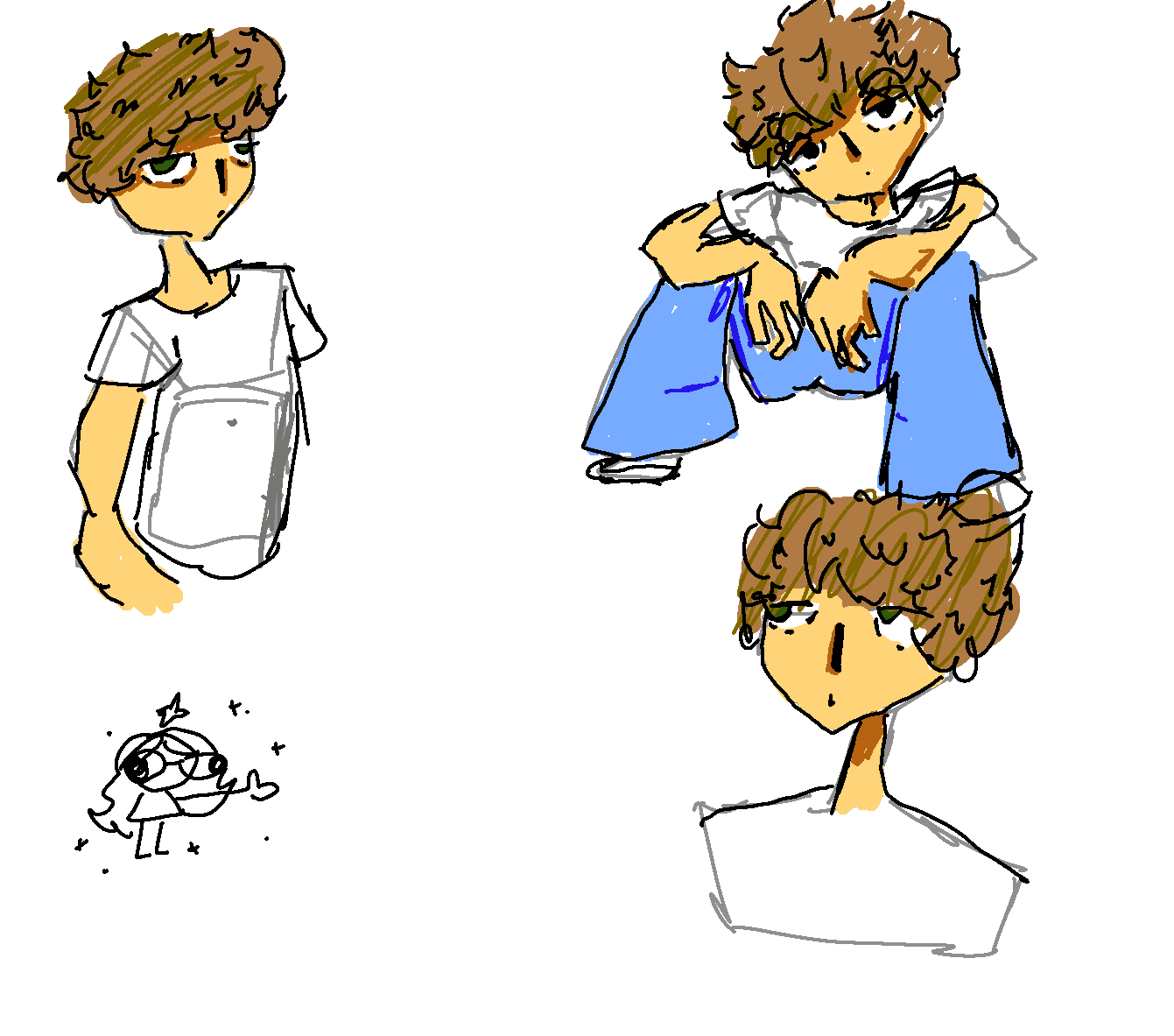 Uhh I drew a man - ibisPaint