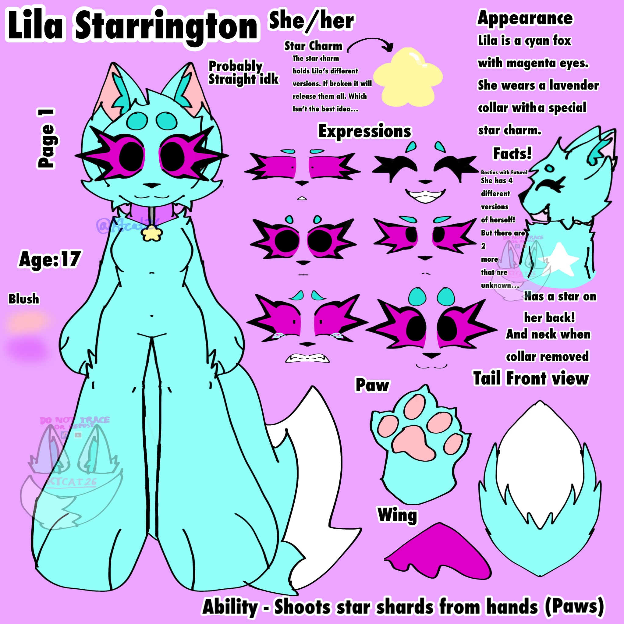 Lila ref sheet - ibisPaint