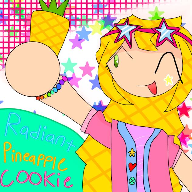 ⭐️💫🍍Radiant Pineapple Cookie🍍💫⭐️