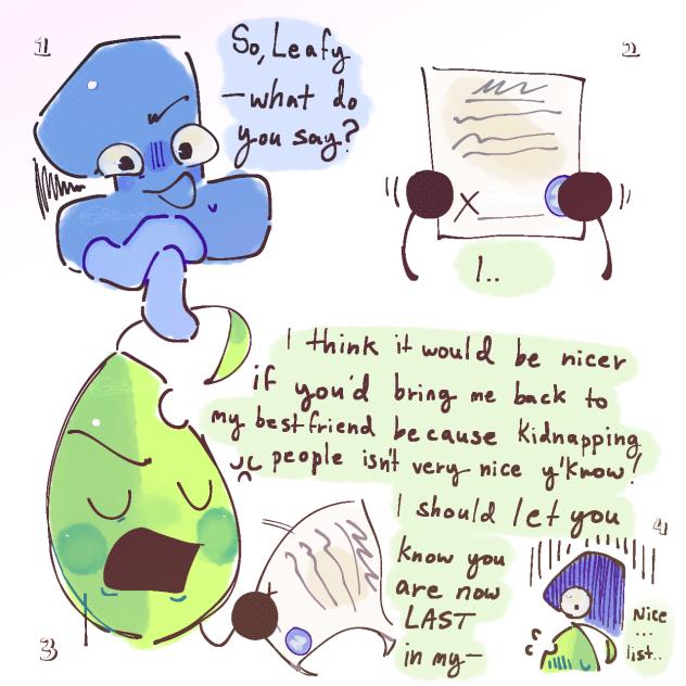 And that ANNOYING LEAF-