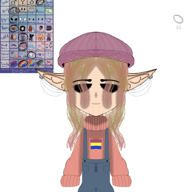 Character idea thing - ibisPaint