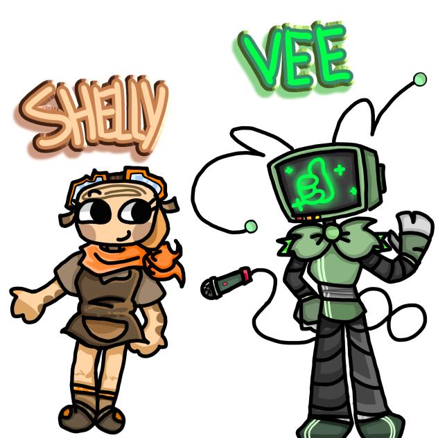 Dandy’s world shelly x Vee