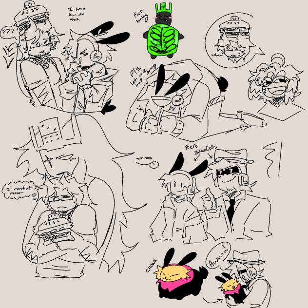 Er... uh, late night doodles