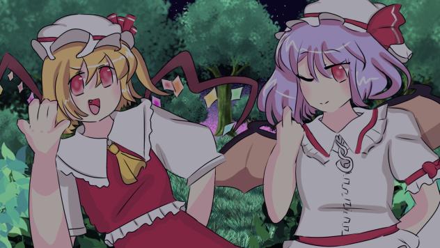 ブランド―ル・スカ―レットとレミリア・スカーレット