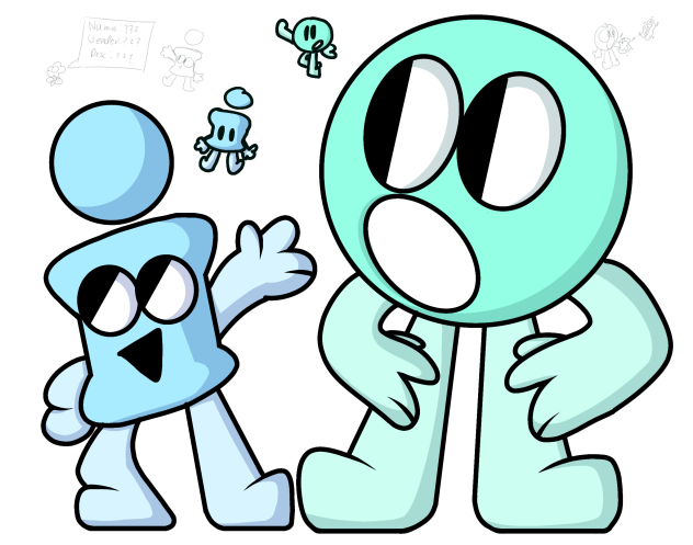 some characters - ibisPaint