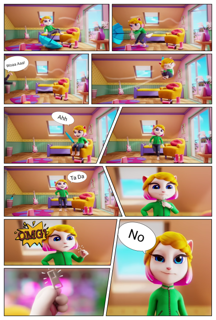 Comic Angela 2 - Shoe Drama (Part 4 End)