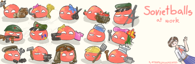soviet countryballs