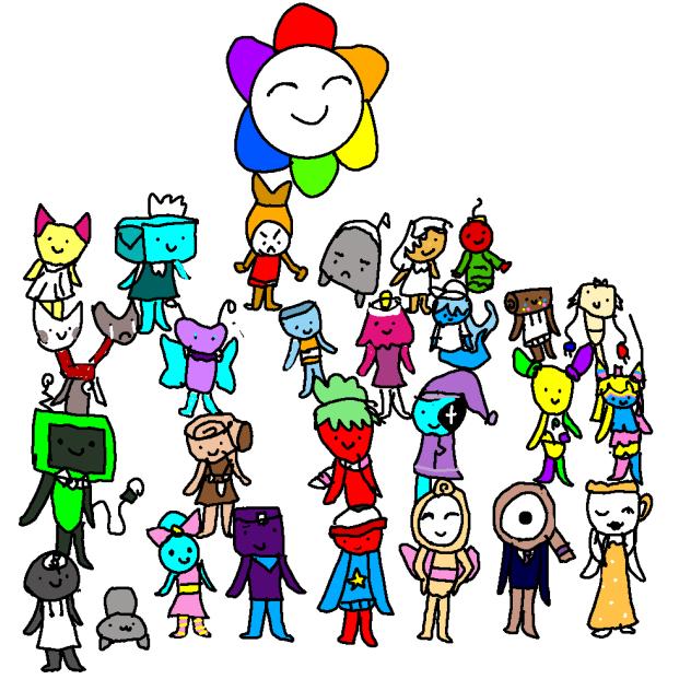 DANDY'S WORLD AS TINY SILLY GOOBERS