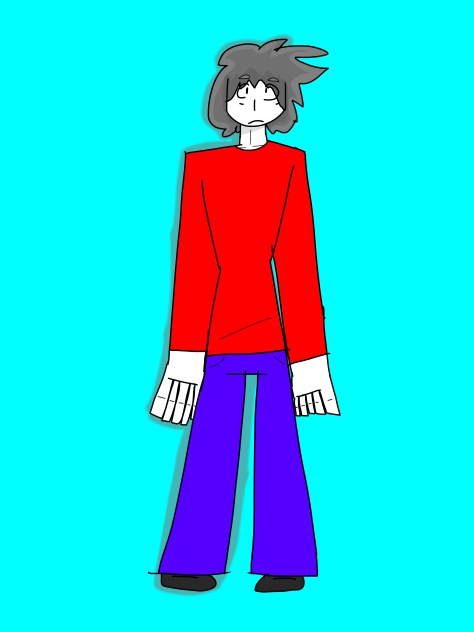Some redraw of a guy - ibisPaint