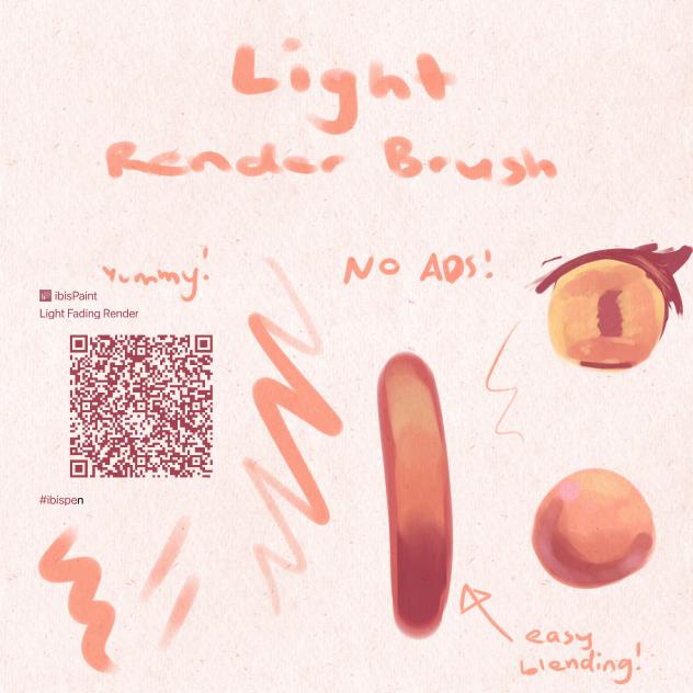 Light Fading Rendering Brush