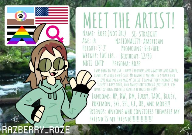 🎨 Meet the Artist!! 🎨