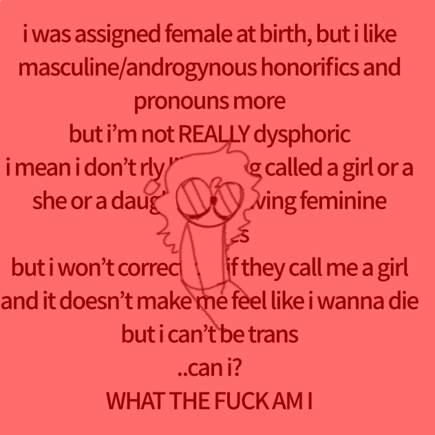 UR DAILY DOSE OF GENDER QUESTIONING