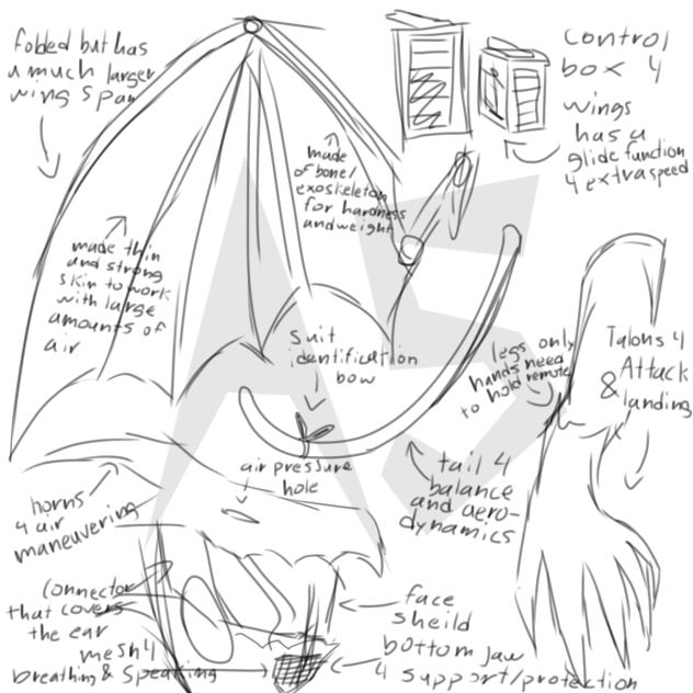 Across the river suit thingy