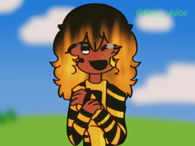 Traffie with long hair