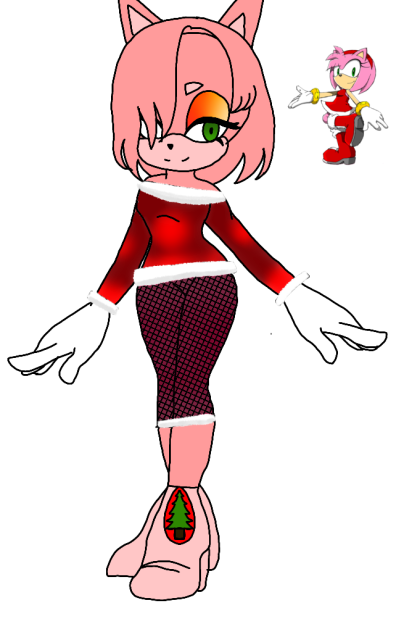 Christmas Amy mixed with Rouge