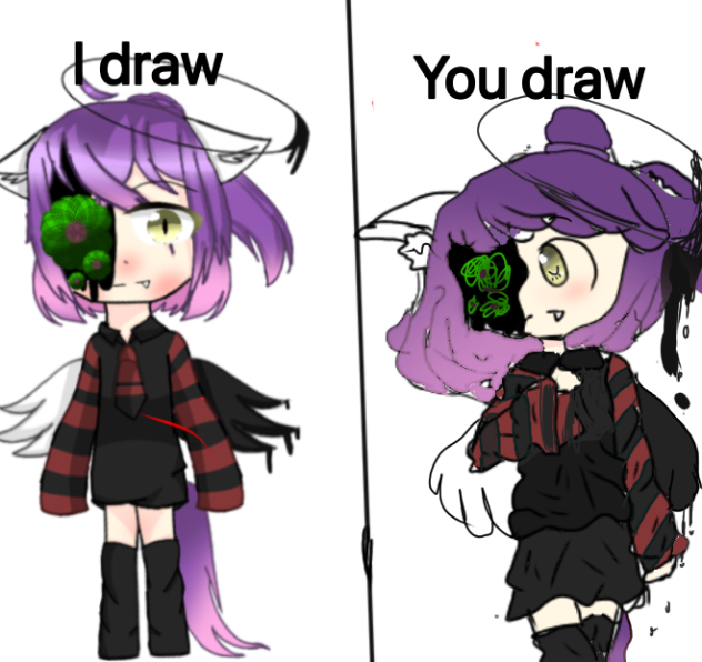 I draw you draw thing with Anjali Espoir