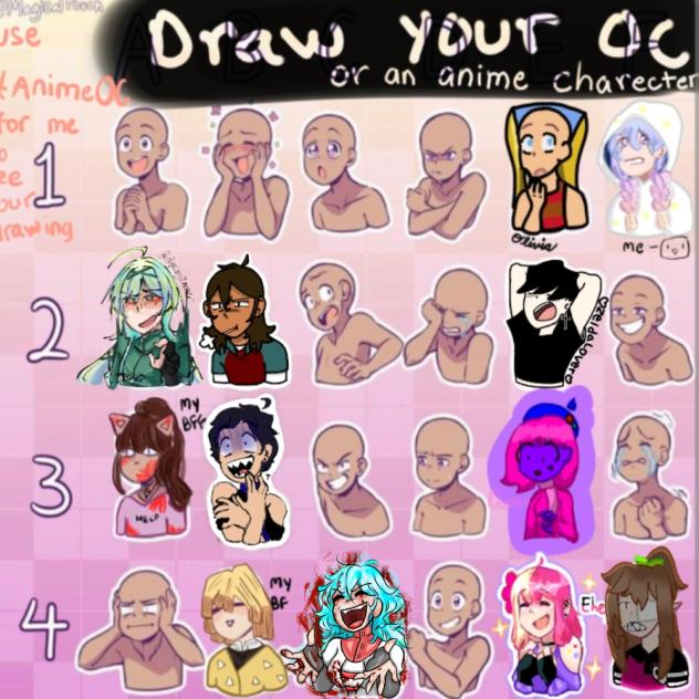 draw your oc ❤️❤️❤️✨✨