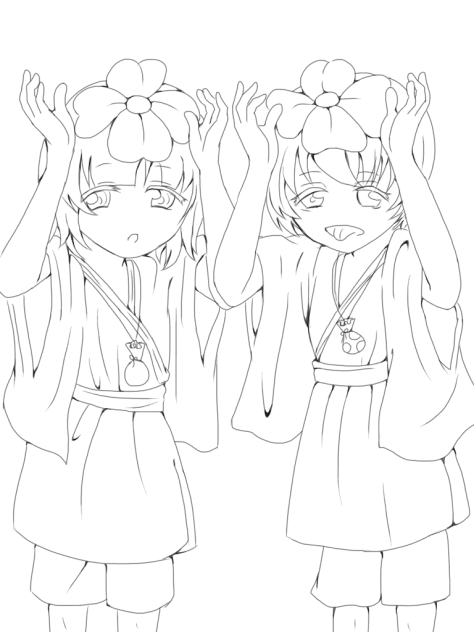 つちのこパンダ擬人化 Ibispaint