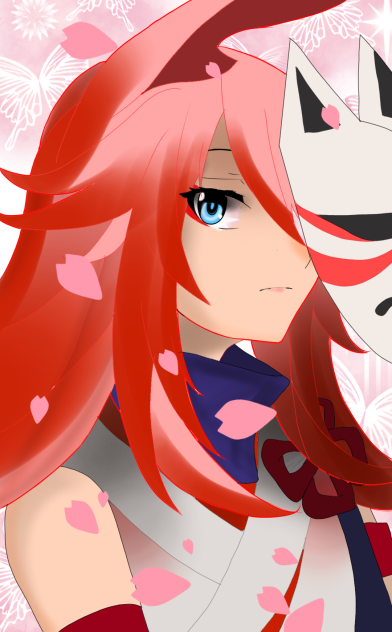 Gyakushinn Miko - ibisPaint